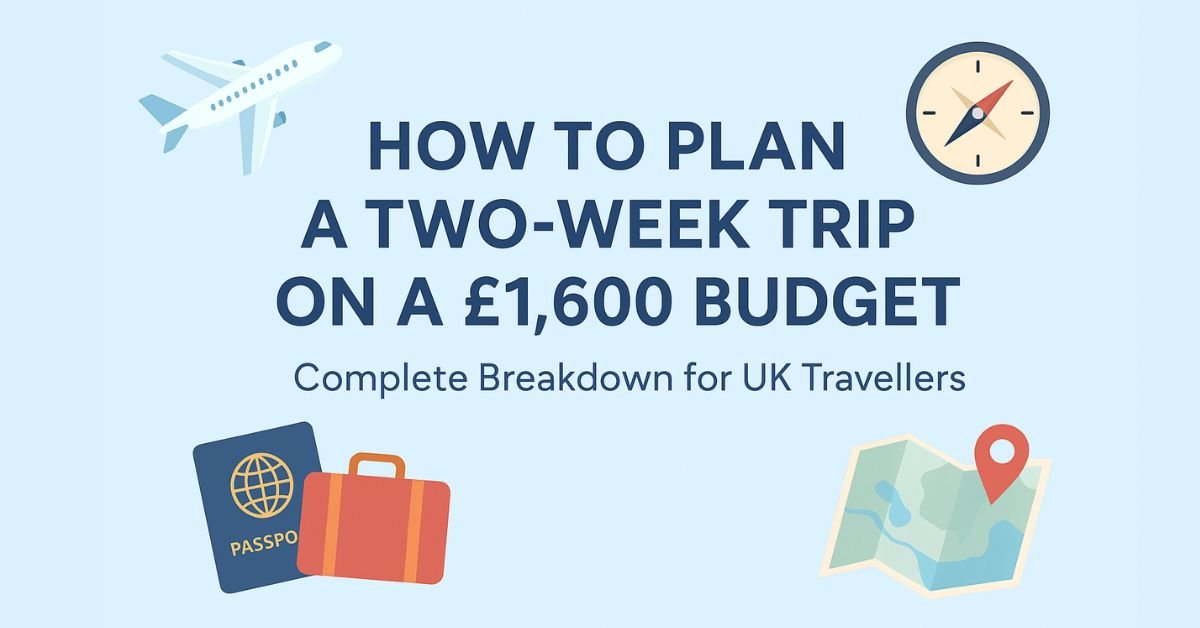 how to plan a two-week trip